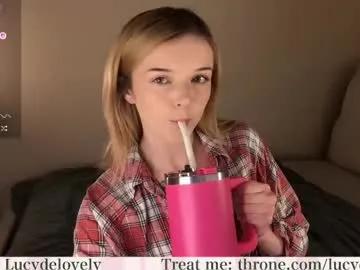 lucydelovely —  Its my birthday month!  50 & 101 help me cum   /  /menu  /fanmenu  - Goal: topless 5 mins [490 tokens left] #scottish #british #smalltits #natural #lovense