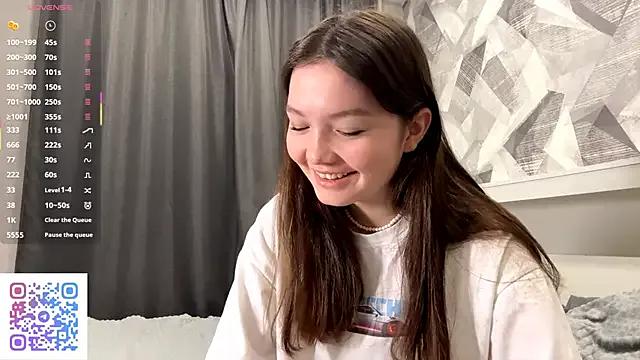 KiraVelvet — lick lips close to cam!
