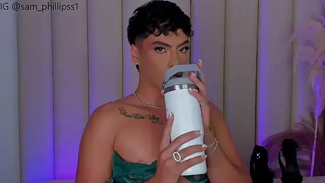 sam_phillipss — Suck Big Black Dildo